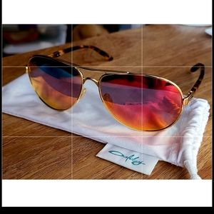 Oakley Feedback Sunglasses Polished Gold